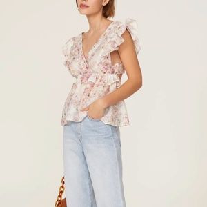 NWOT MUNTHE Herb Top Sz 8/38